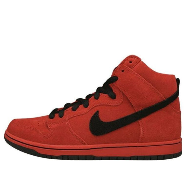 

Кроссовки sb dunk high pro Nike, красный