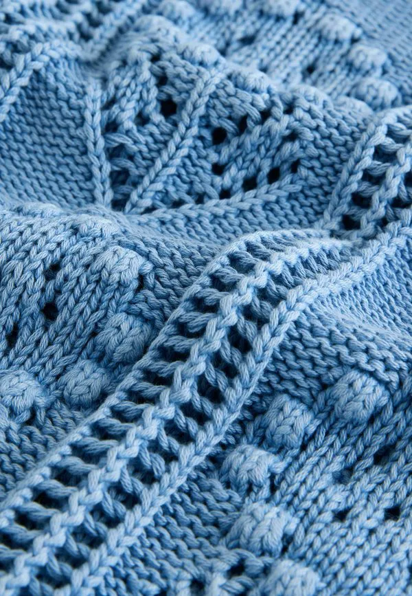 Джемпер стандартного кроя с цветочным узором Next, Blue Washed — фото 2