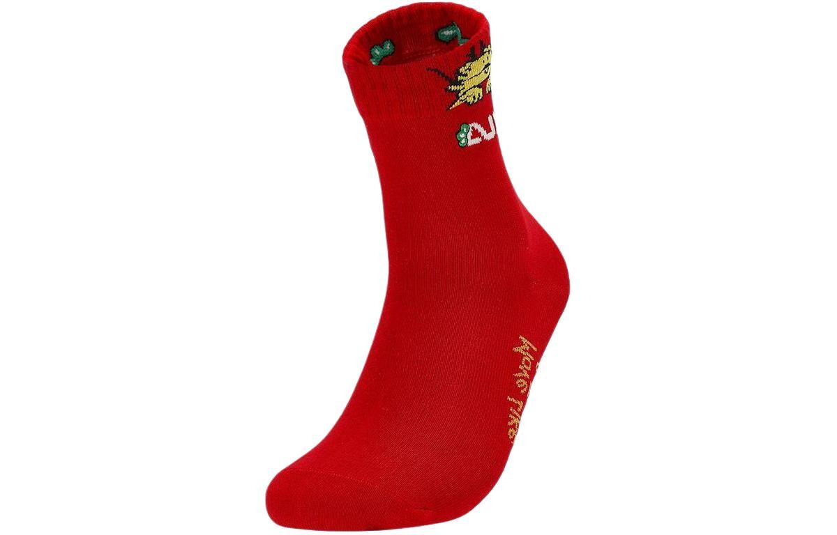 

Женские носки FILA до середины икры, цвет 1 double pack (Legend Red)