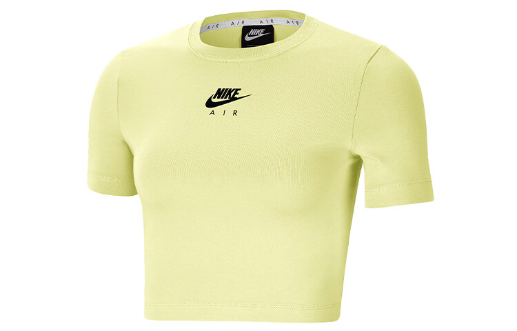 

Укороченный топ женский желтый Nike