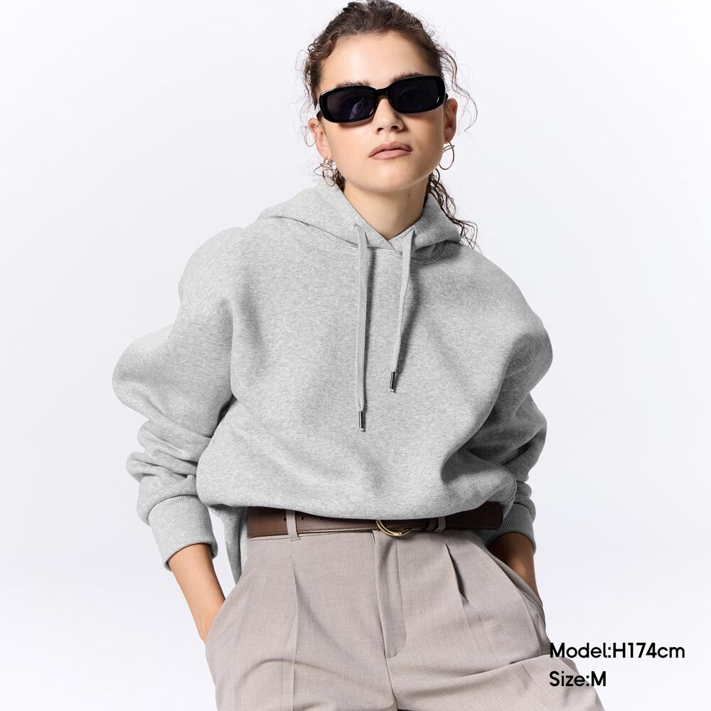 

Толстовка женская GU с капюшоном, черный