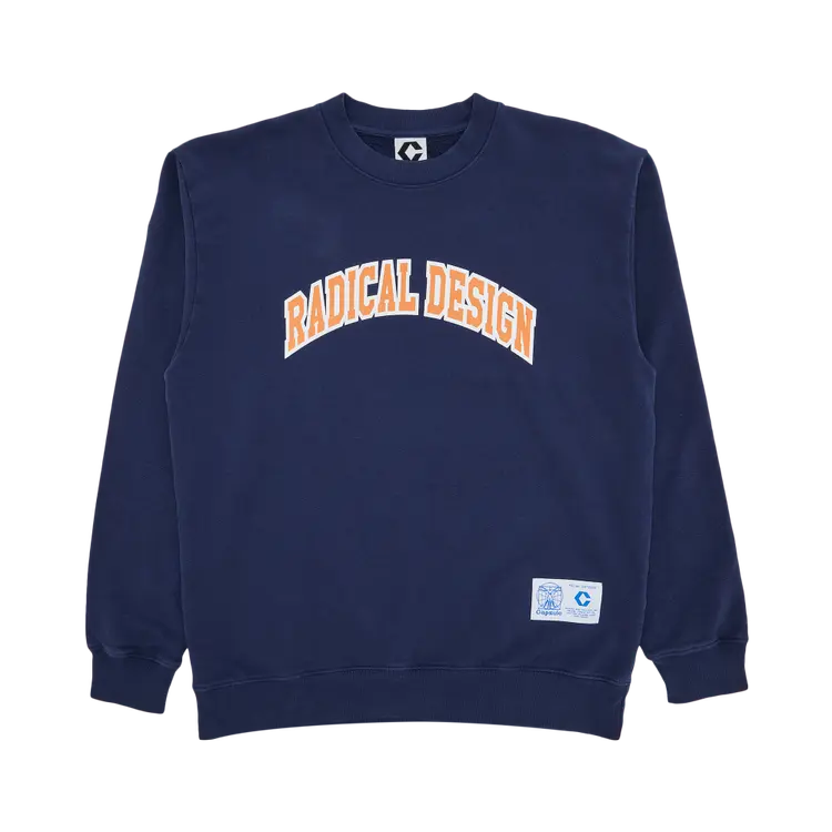 

Толстовка Capsule Radical Design Crewneck, синий