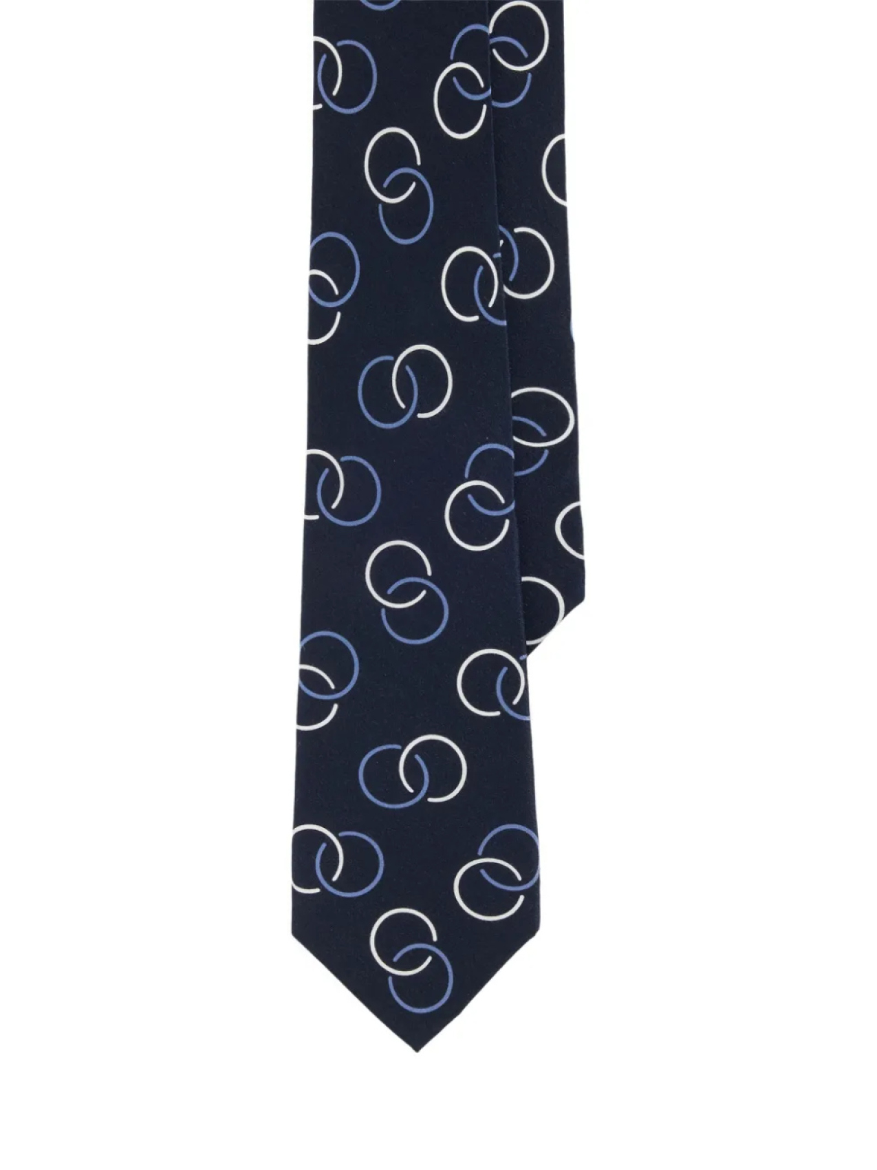 

Галстук Linked Rings Ralph Lauren Purple Label, синий