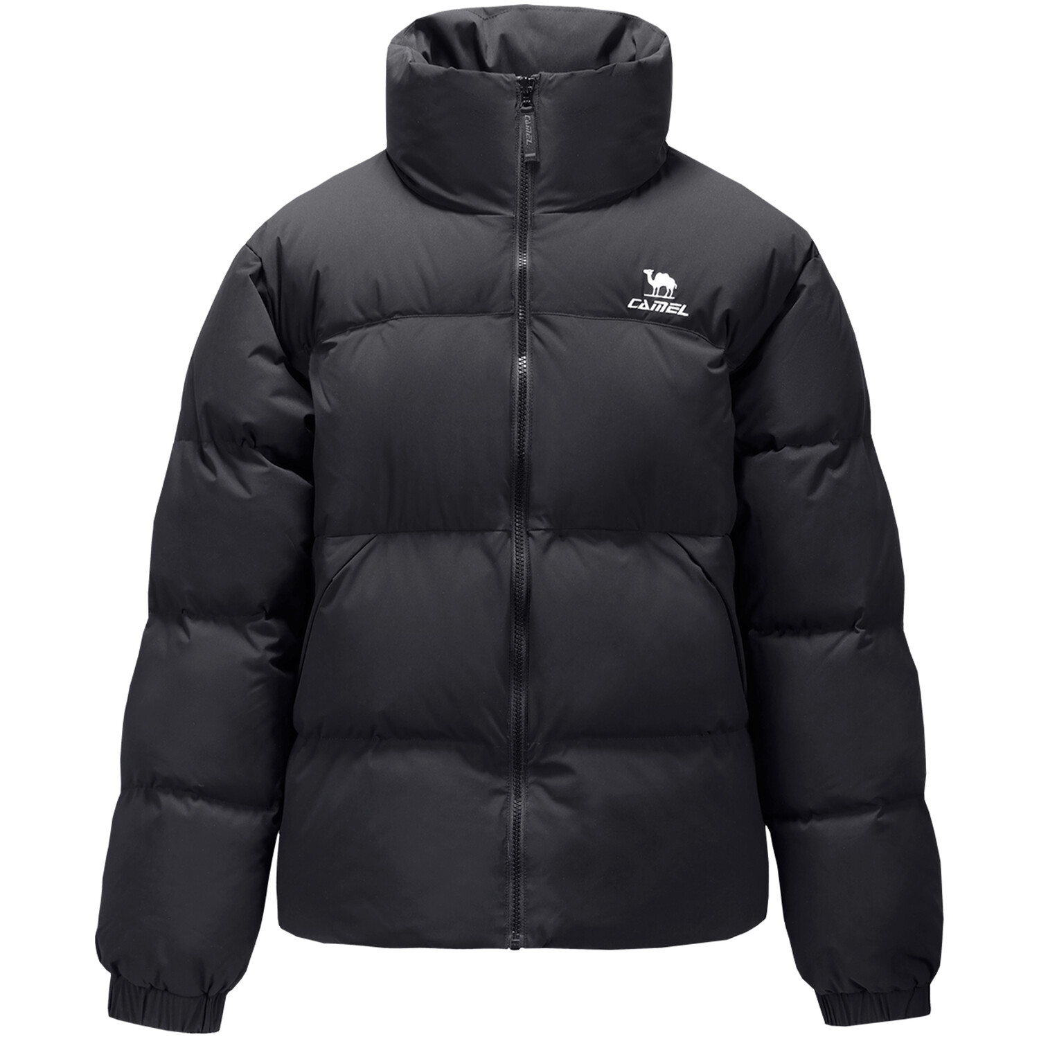 

Теплая флисовая куртка-пуховик унисекс Camel, цвет Phantom Black/Light Khaki