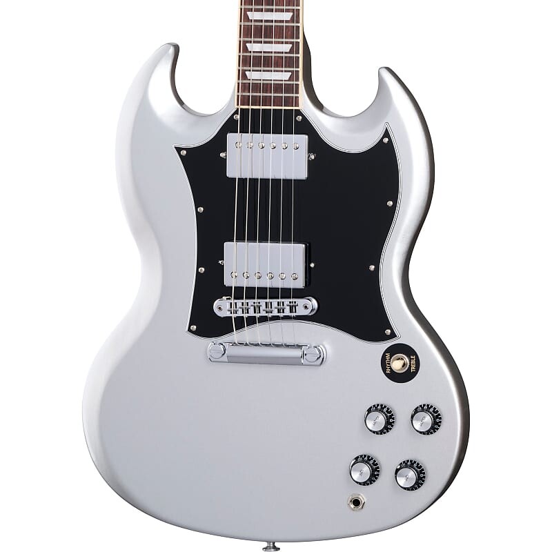 

Электрогитара Gibson SG Standard Electric Guitar - Silver Metallic