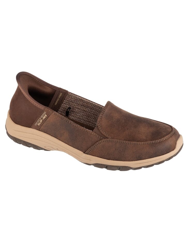 Кроссовки на шнуровке Skechers Slip-Ins: Reggae Fest 2.0 - Classically, коричневый