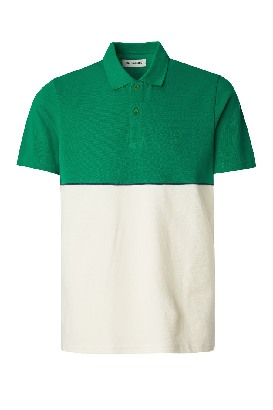 

Рубашка Salsa Jeans, цвет Green/White