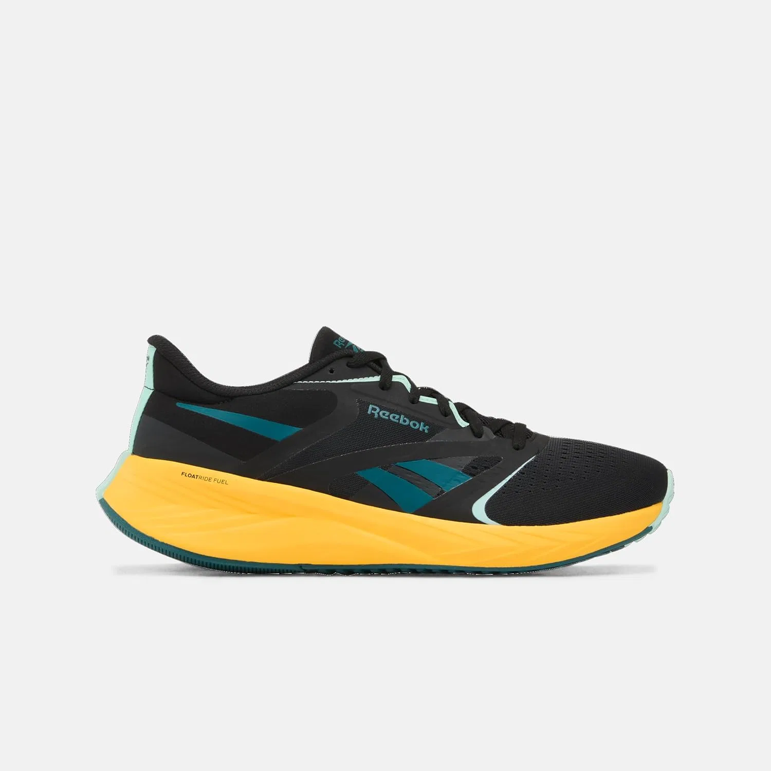 Кроссовки Reebok Unisex Energen Tech Plus 2, Black Golden Haze Glitch Aqua