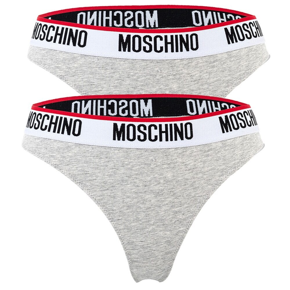 

Стринги Moschino, серый