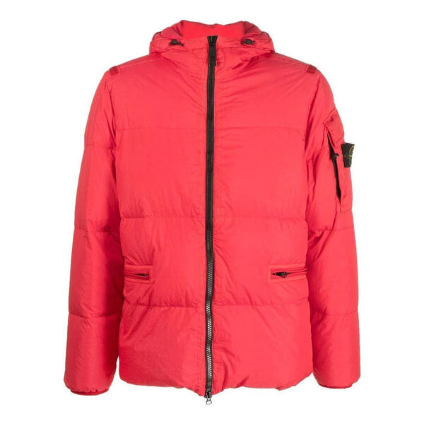

Куртка crinkle reps down jacket 'red' Stone Island, красный