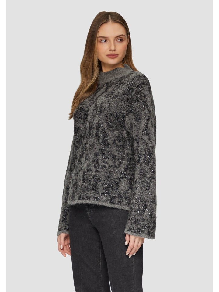 

Пуловер s.Oliver Strickpullover langarm, серый