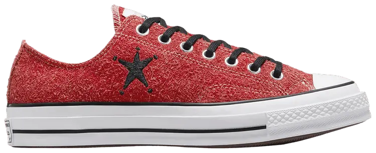 

Кроссовки Stussy x Converse Chuck 70 Low, красный