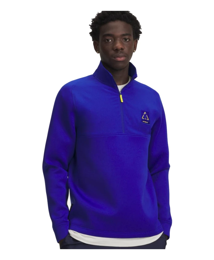 

Технологичная толстовка с застежкой-молнией до середины груди Under Armour, синий