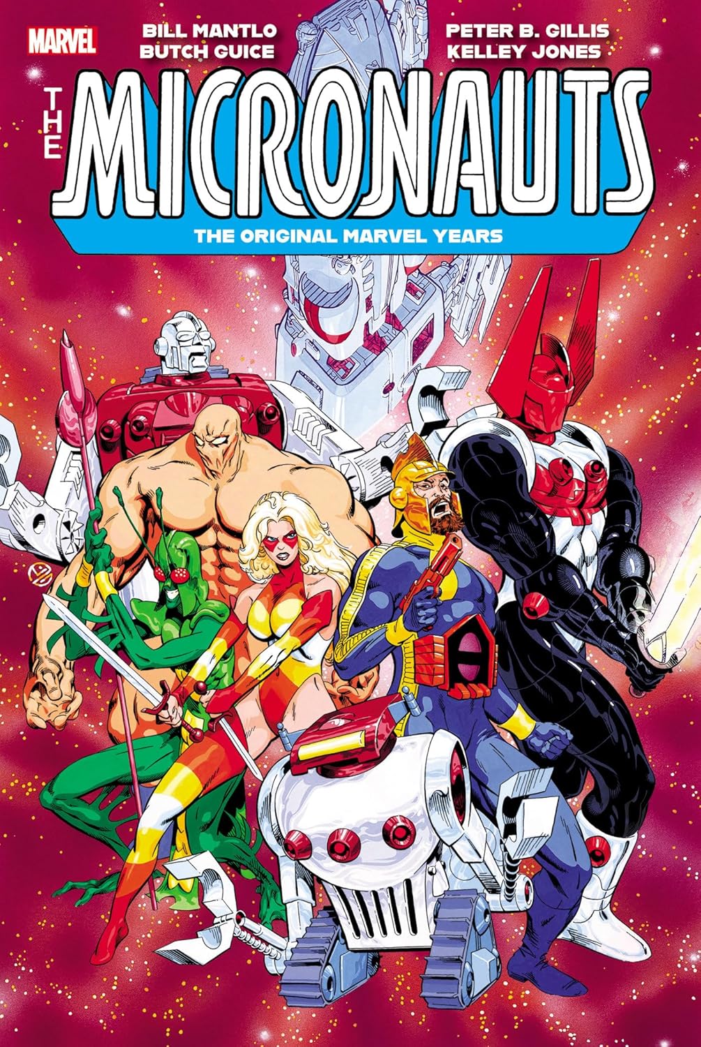 

Micronauts: The Original Marvel Years Omnibus Vol. 3 Michael Golden Cover (Marvel Universe)