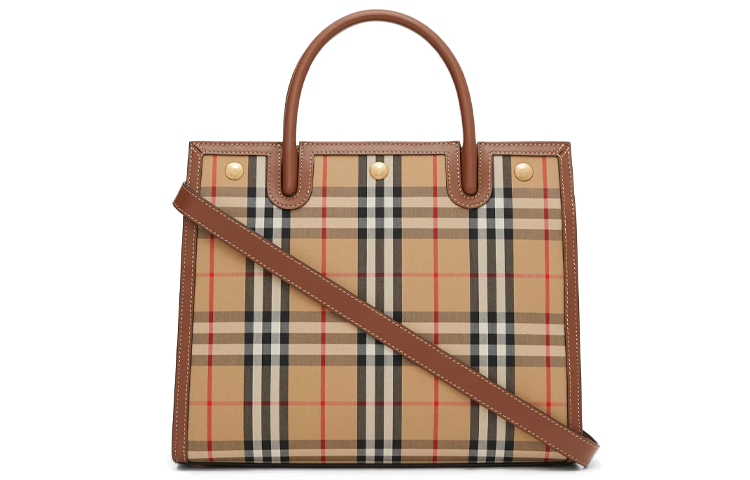 Винтажная клетчатая сумка Burberry — фото 3