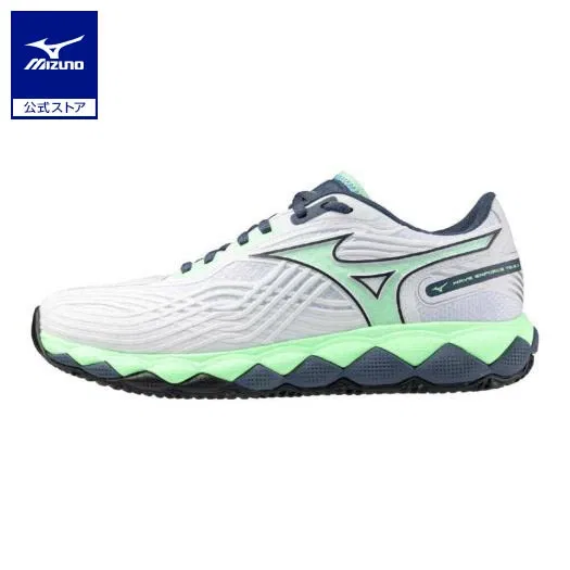 Кроссовки для тенниса «Wave Enforce Tour 2 OC» от Mizuno, White X Mint X Blue