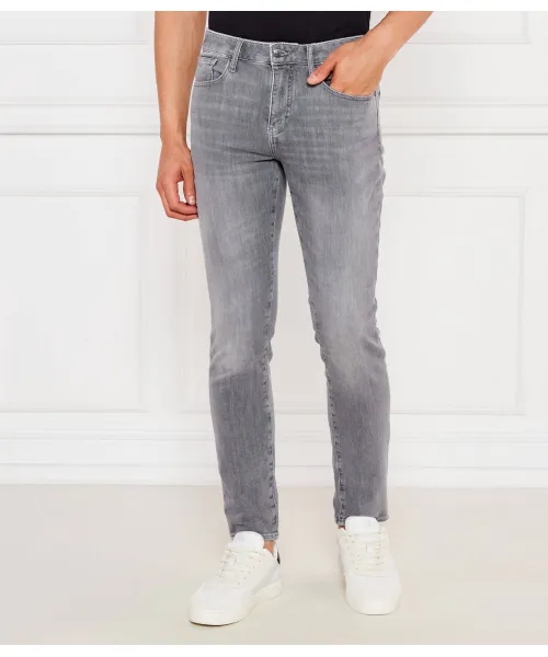 

Джинсы j14 Skinny fit Armani Exchange, серый