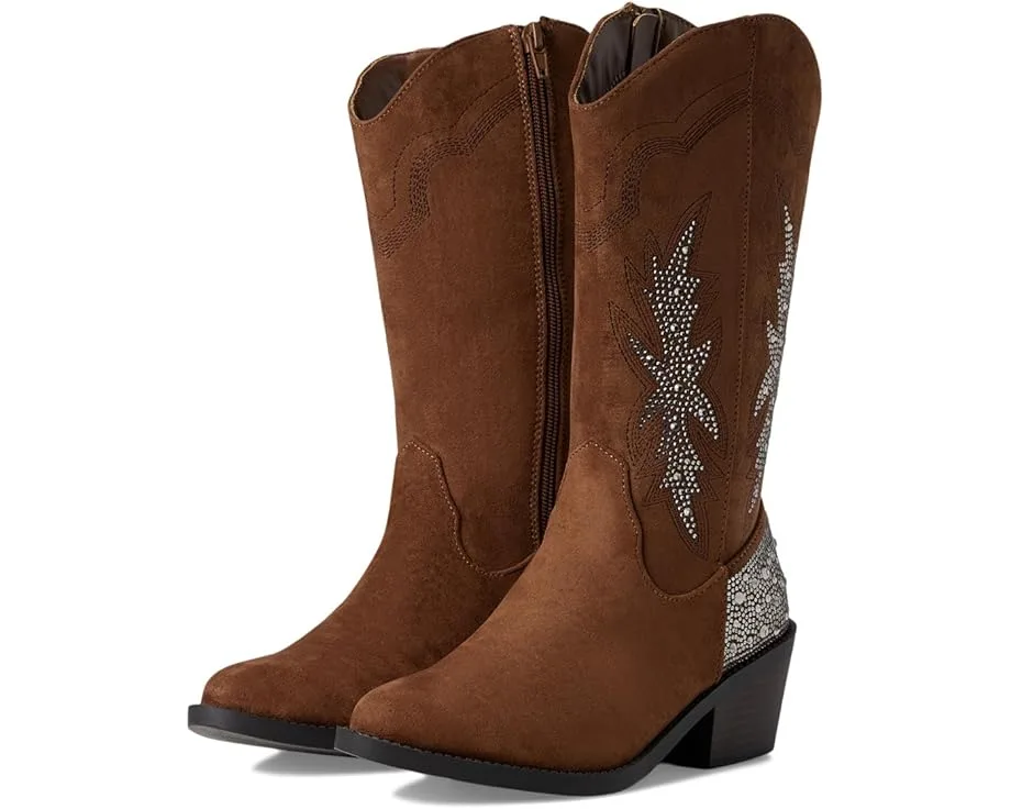 Ботинки Steve Madden Kids Yeehah (Little Kid/Big Kid), Brown