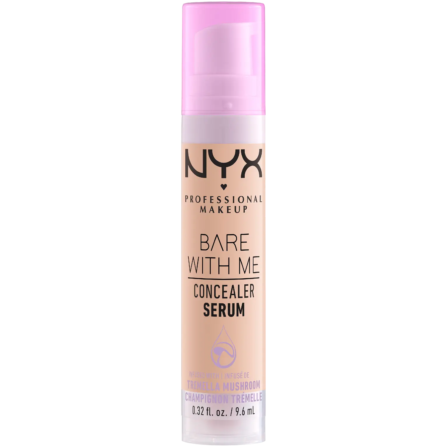 Легкий консилер-сыворотка для лица Nyx Professional Makeup Bare With Me, 9,6 мл