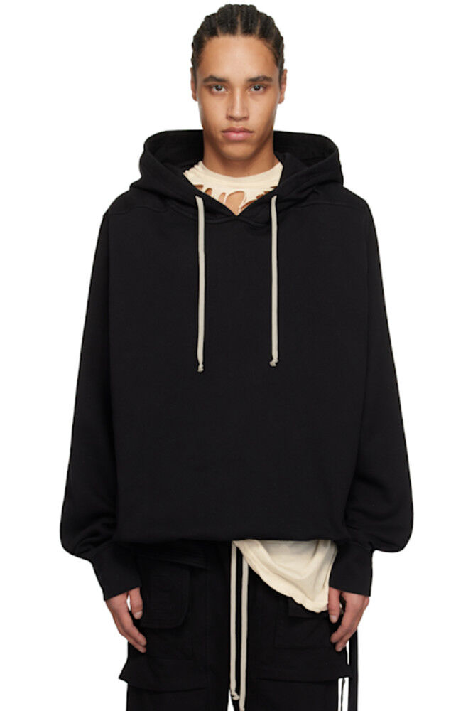 

Черный Голливуд Толстовка Оверсайз Rick Owens DRKSHDW