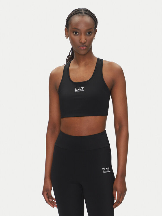 

Спортивный бюстгальтер 7W000231 AF12625 UC001 Ea7 Emporio Armani, черный