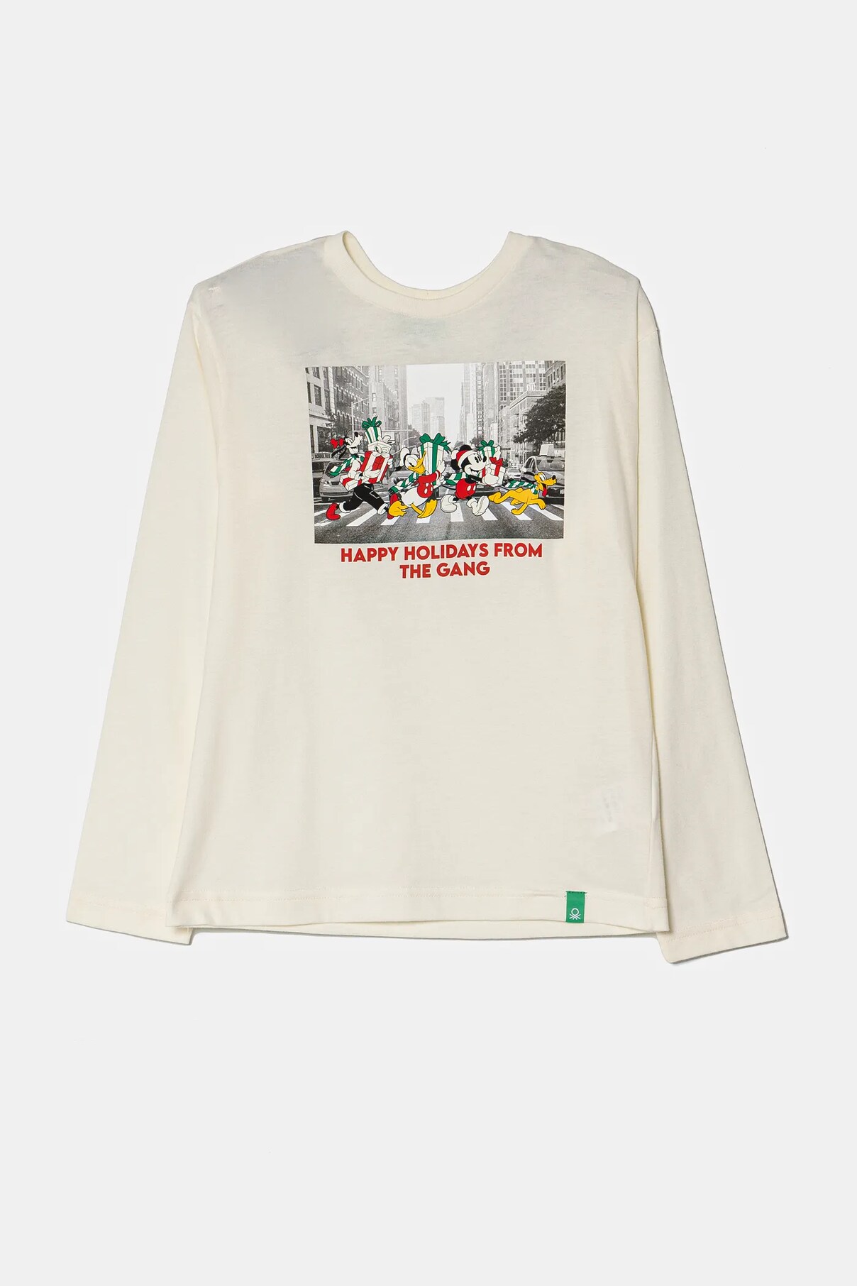 

Футболка с длинным рукавом United Colors Of Benetton, бежевый