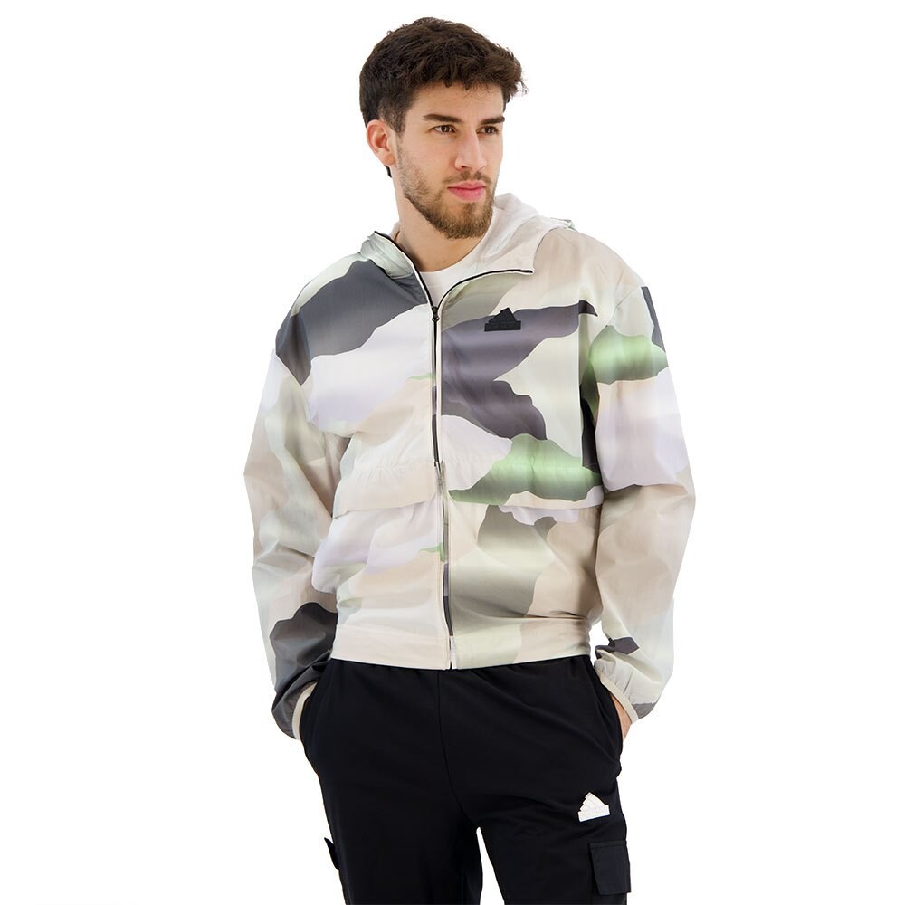 

Толстовка adidas Ce Full Zip, бежевый