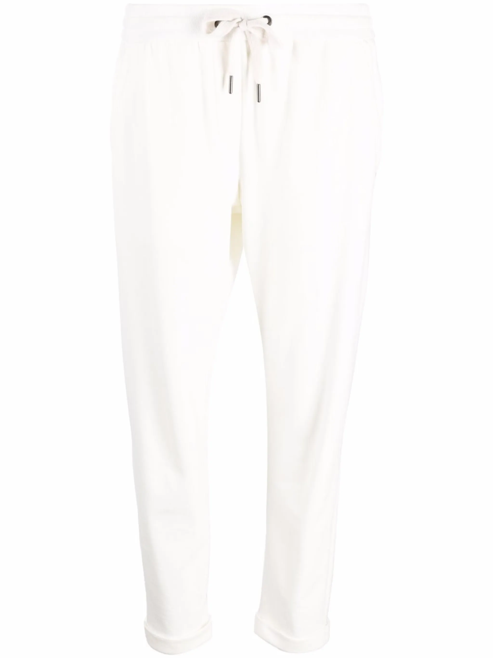 

Джоггеры с кулиской Brunello Cucinelli, белый