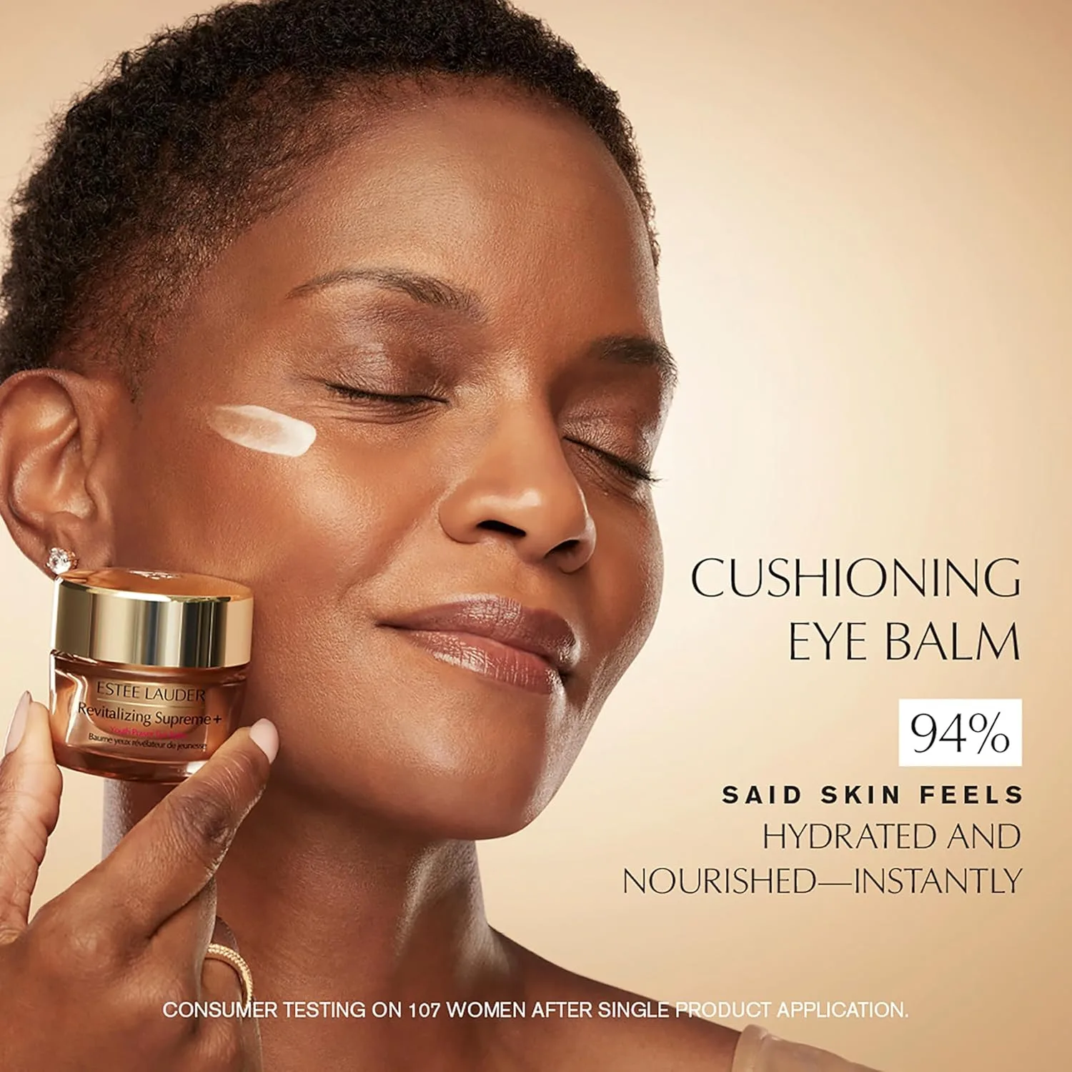Увлажняющий бальзам для области под глазами Estée Lauder Revitalizing Supreme+ Youth Power с гиалуроновой кислотой, 0,5 унции — фото 3