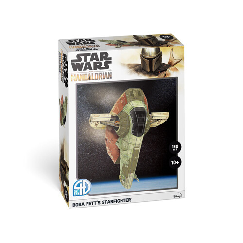 

Пазл Star Wars: The Mandalorian Boba Fett’S Starfighter 3D Puzzle