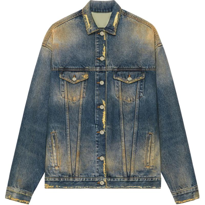 

Givenchy Джинсовая куртка женская синяя, Blue