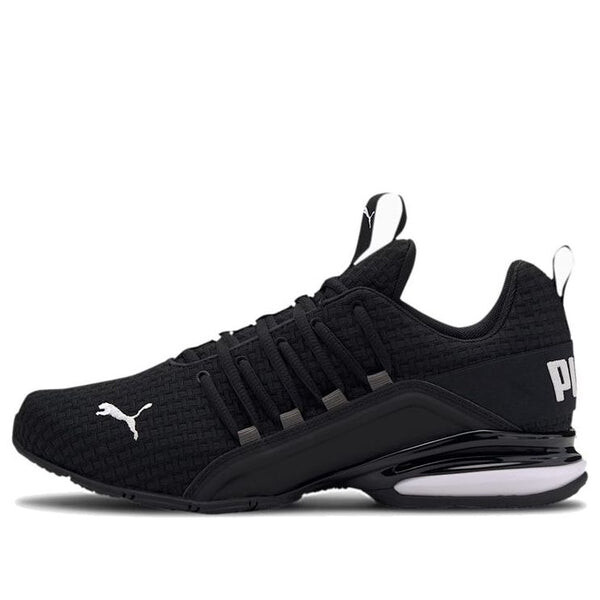 

Кроссовки axelion block 'black white' Puma, черный