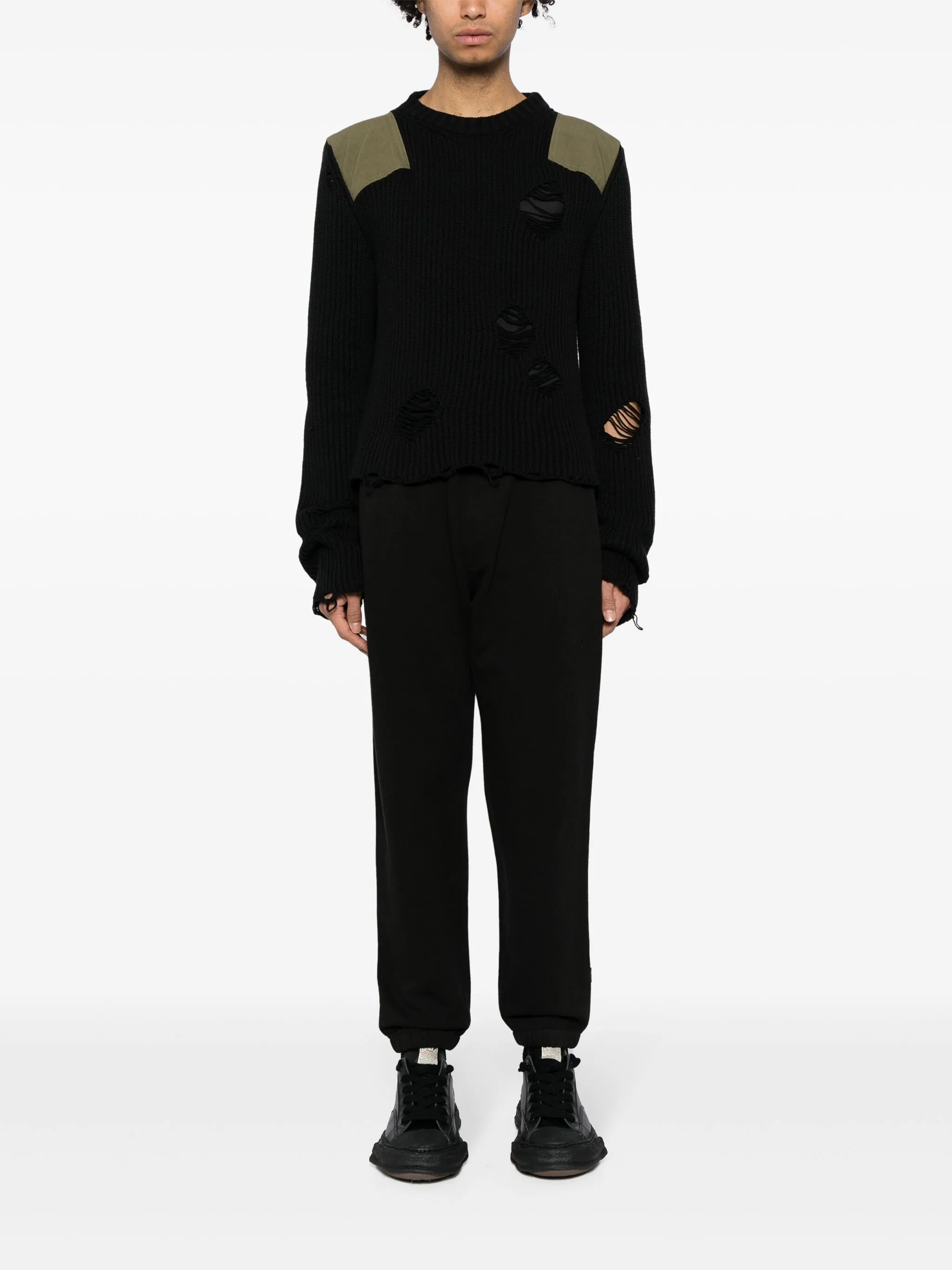 

Брюки Tibetan Sanskrit из органического хлопка Maharishi, черный