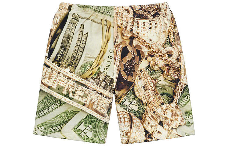 

Повседневные шорты унисекс Supreme, зеленый