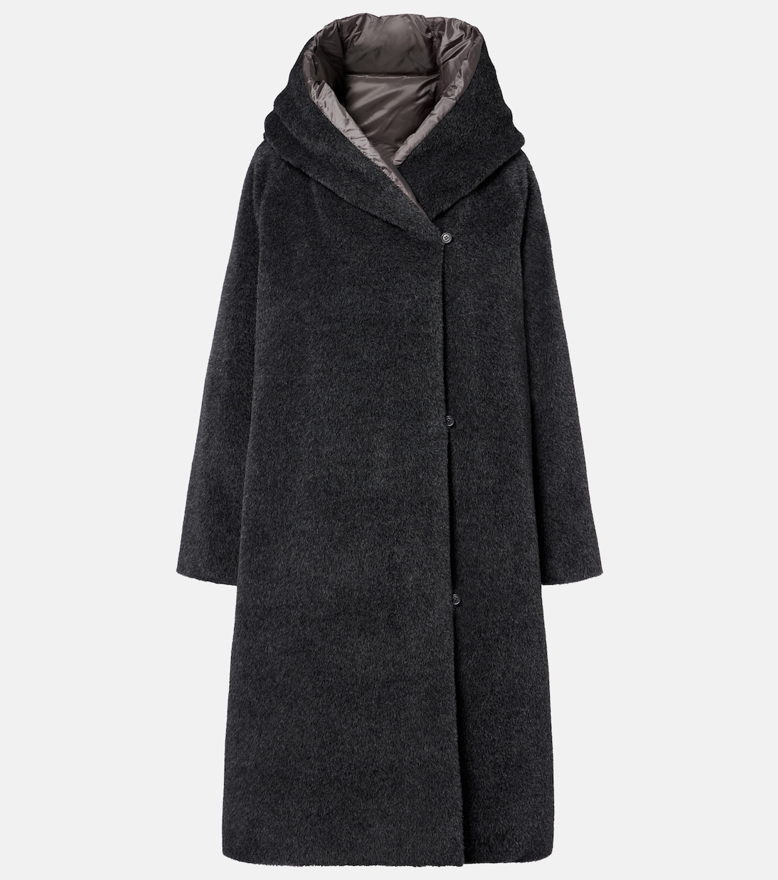 

Пальто-пуховик Cube Orion из альпаки и шерсти Max Mara, Medium Grey