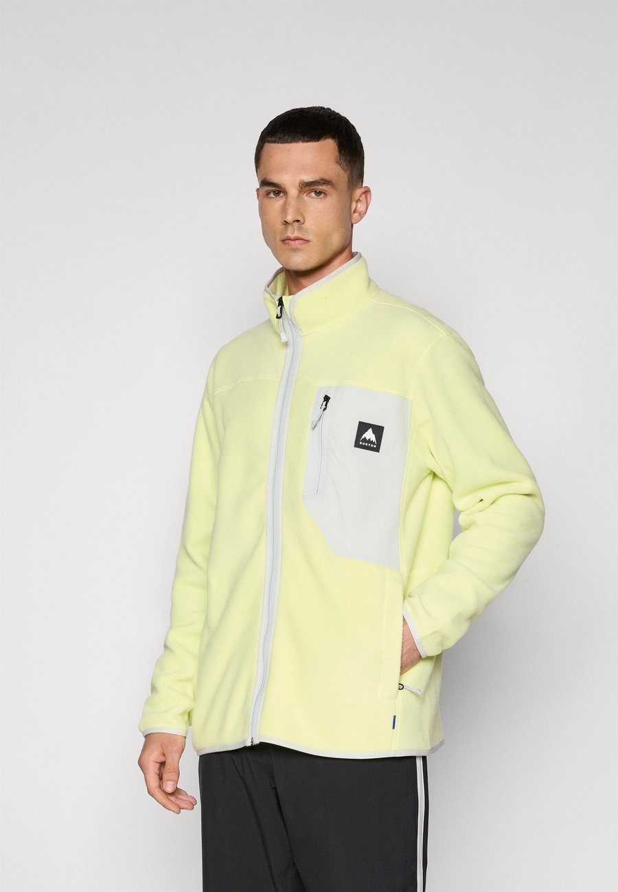 

Флисовая куртка Burton MENS CINDER FULL ZIP , Glow Yellow Green/Light Yellow