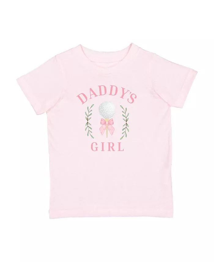 

Футболка с коротким рукавом Daddy's Golf для девочек Sweet Wink, розовый