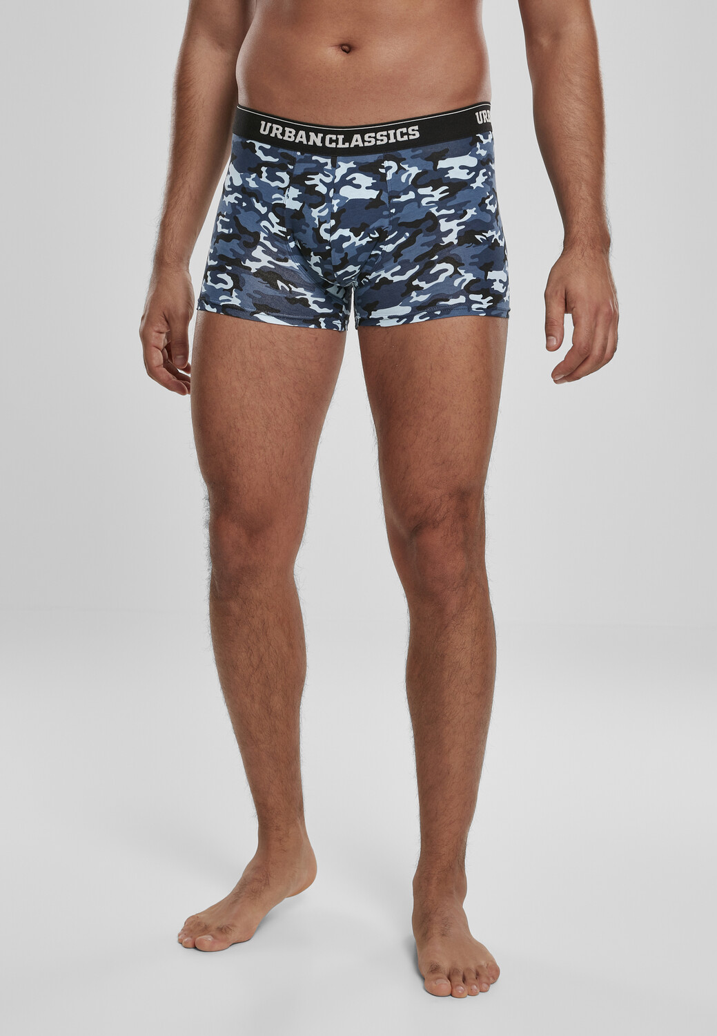 

Боксеры Urban Classics Boxershorts, цвет blue camo/orange camo/black