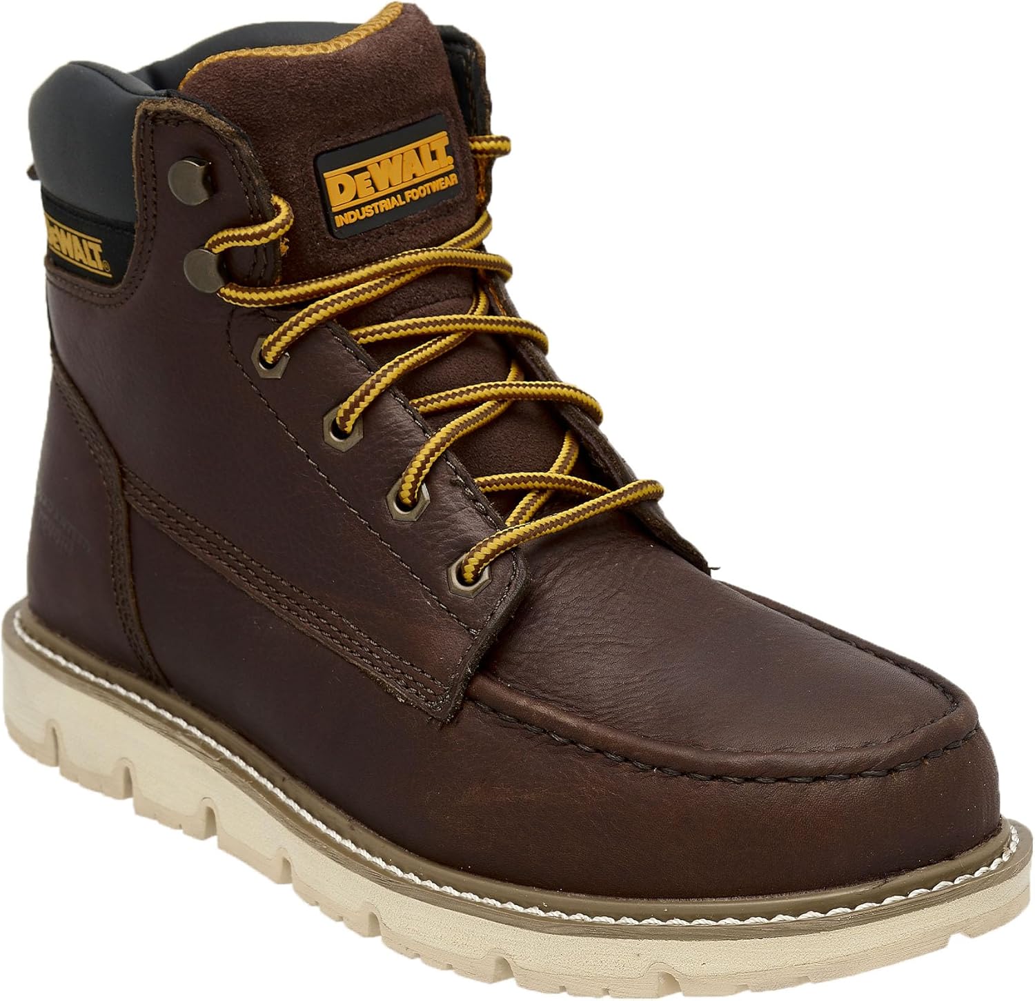 

Мужские ботинки DEWALT Flex Moc Toe PT, легкие, кожаные, Walnut