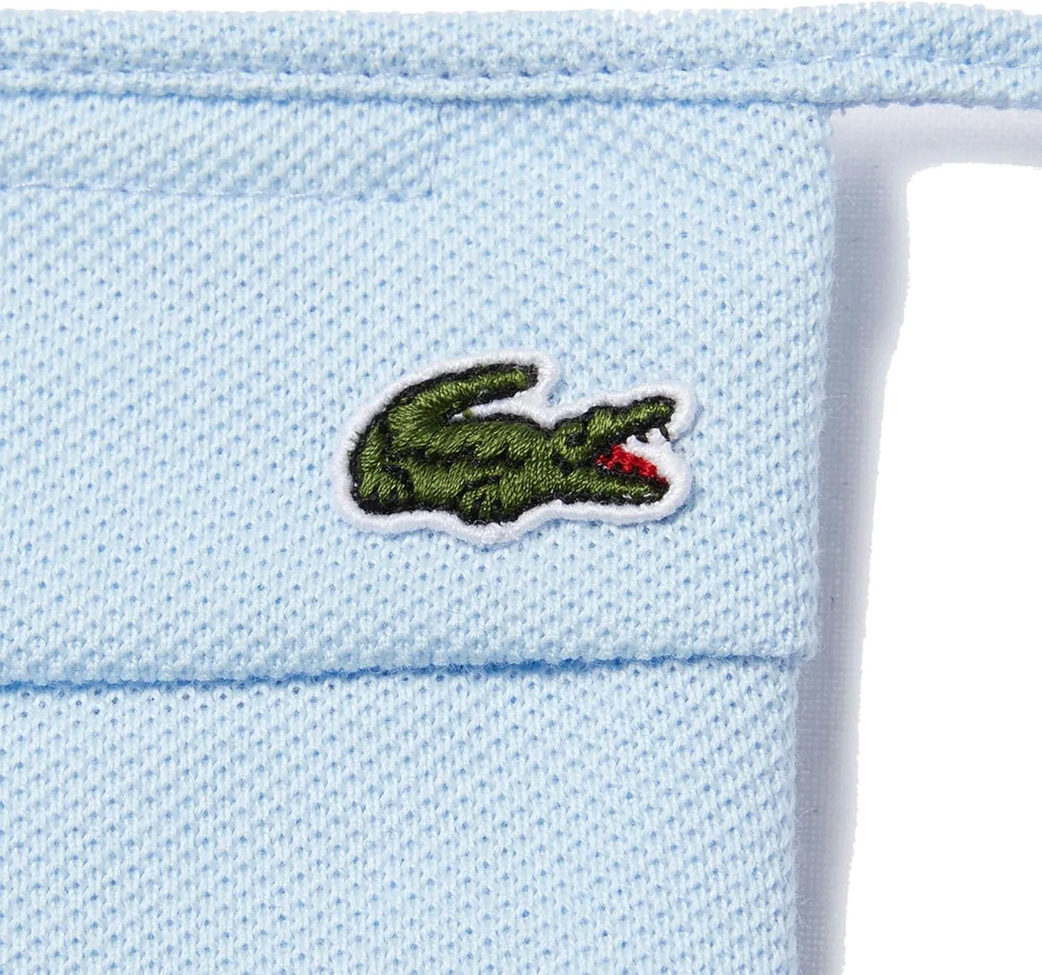 Маска для лица Lacoste Cotton Pique, голубой, 1 шт — фото 2