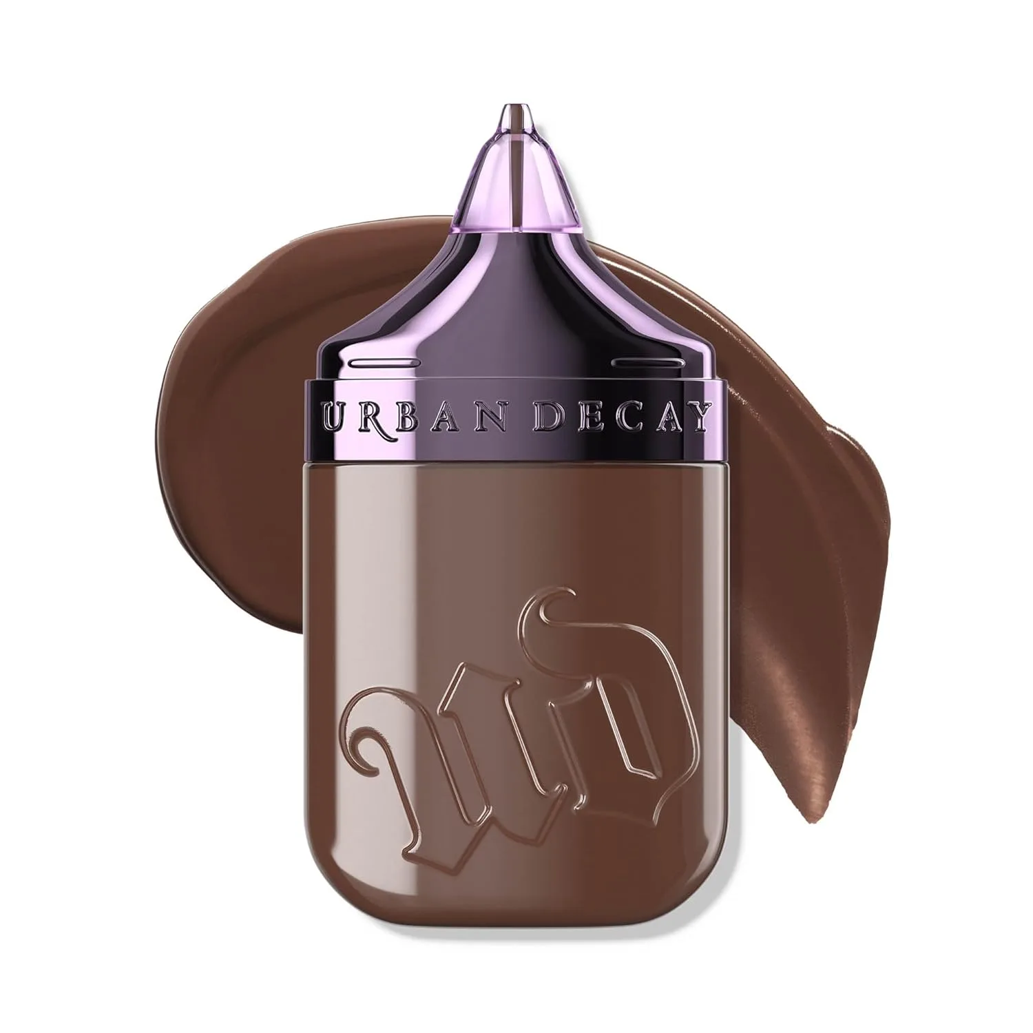 Urban Decay Face Bond Waterproof Foundation, среднее покрытие, натуральный матовый финиш, 3% ниацинамид, самозастывающая, устойчивая к переносу, водостойкая, выравнивает тон кожи - 30 мл 29,6 мл, Shade 37 (deep neutral)