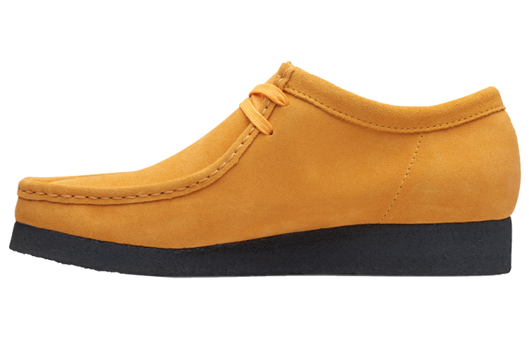 

Clarks Оригинальные ботинки Wallabee желто-синие