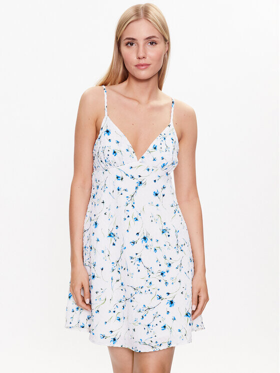

Летнее платье стандартного кроя Gina Tricot, белый