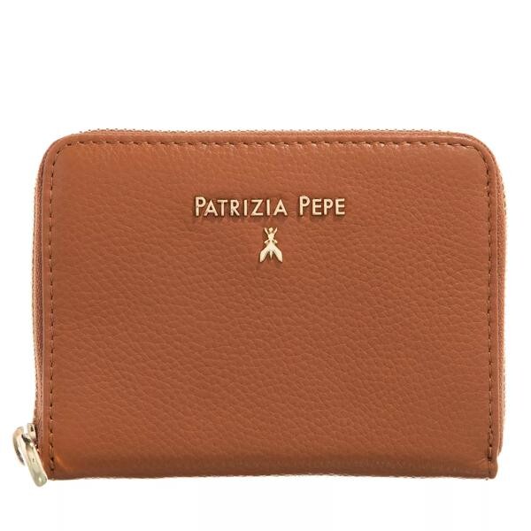 

Кошелек mini zip around new Patrizia Pepe, коричневый