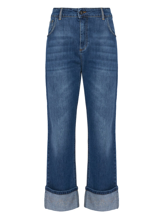 

Джинсы loose fit CFC0125144003 Rinascimento, синий