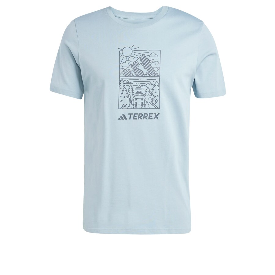 

Классическая футболка ADIDAS TERREX Shirt, пастельный синий