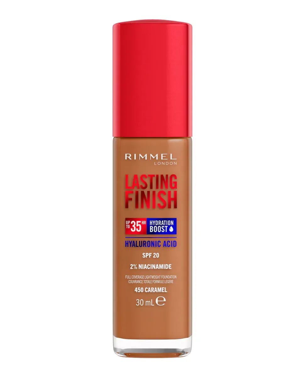 Тональная основа Lasting Finish 35H Rimmel, Caramel 450