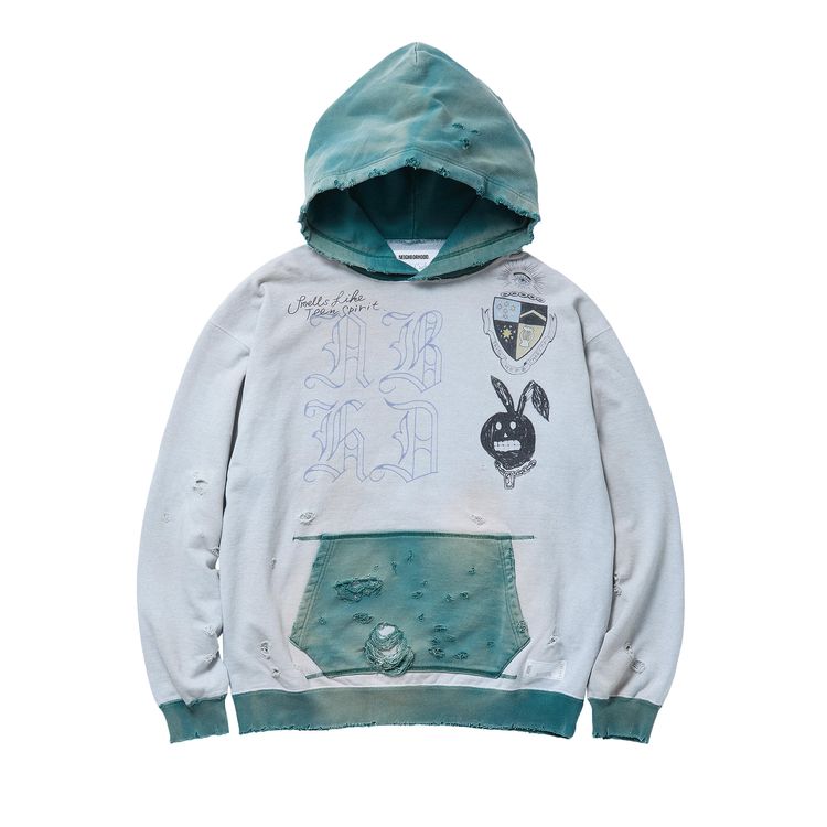 

Худи Neighborhood Savage Hoodie 'Green', зеленый