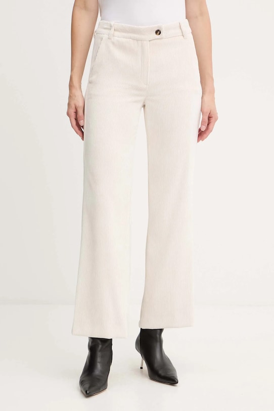 

Вельветовые брюки Marella, бежевый