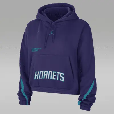 

Худи Jordan Charlotte Hornets Courtside Statement Edition, цвет New Orchid